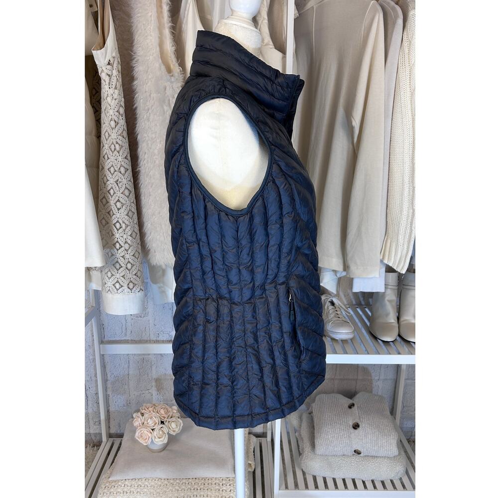 32 Degrees Women's Size S Blue Gray Quilted Puffer Vest Jacket # 0099 - Picture 2 of 10